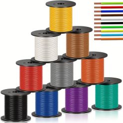 10-Roll 14 AWG Gauge Wire Set